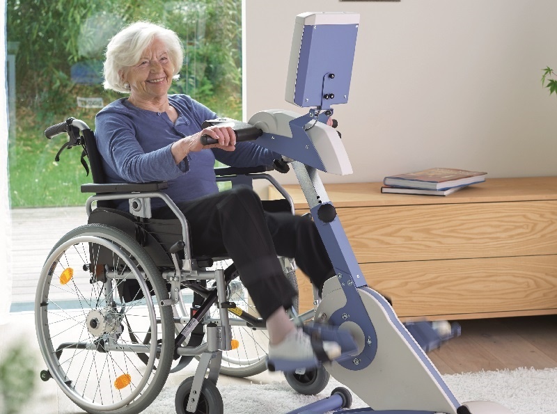Bewegungstrainer, Hilfsmittel für Patienten mit Amyotrophe Lateralsklerose
