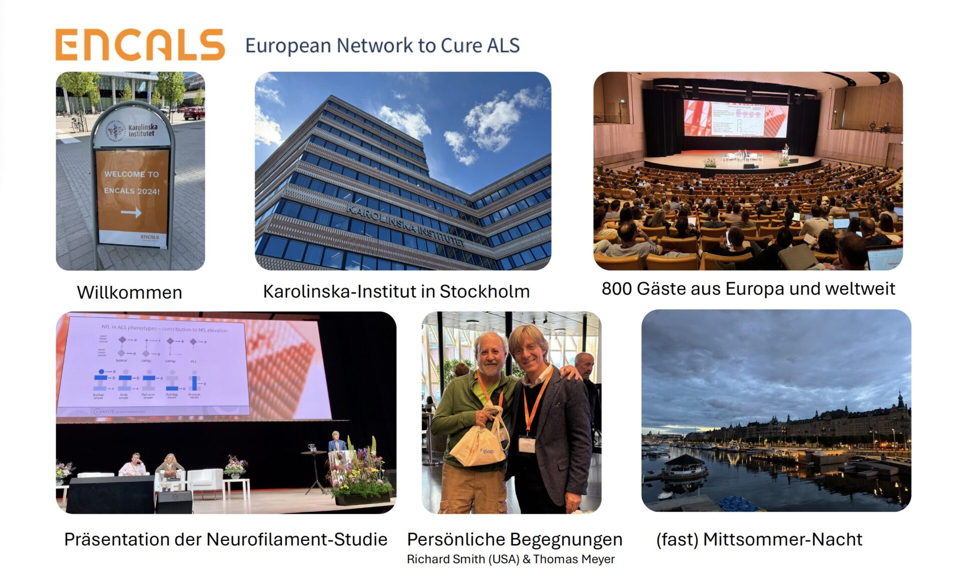 Encals Score Europäische ALS-Konferenz in Stockholm (ENCALS 2024) – Begegnung von ...